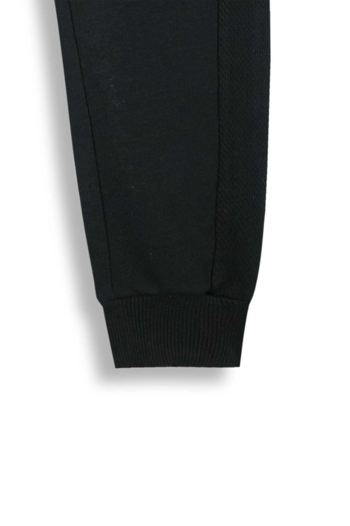 Premium Quality &quot;Endless Energy&quot; Printed Black Trouser For Boys