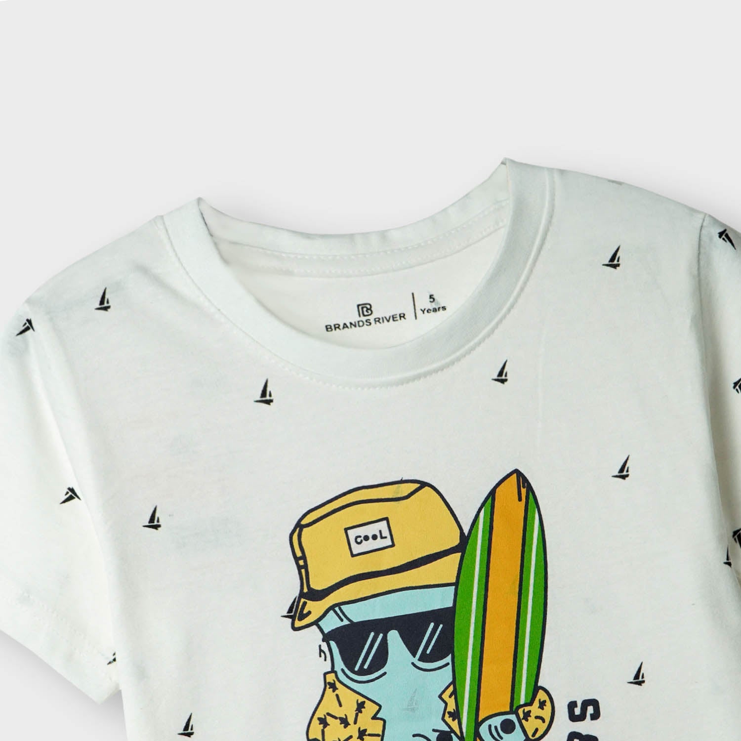 Boys Premium Quality "Surfer" printed Summersuit