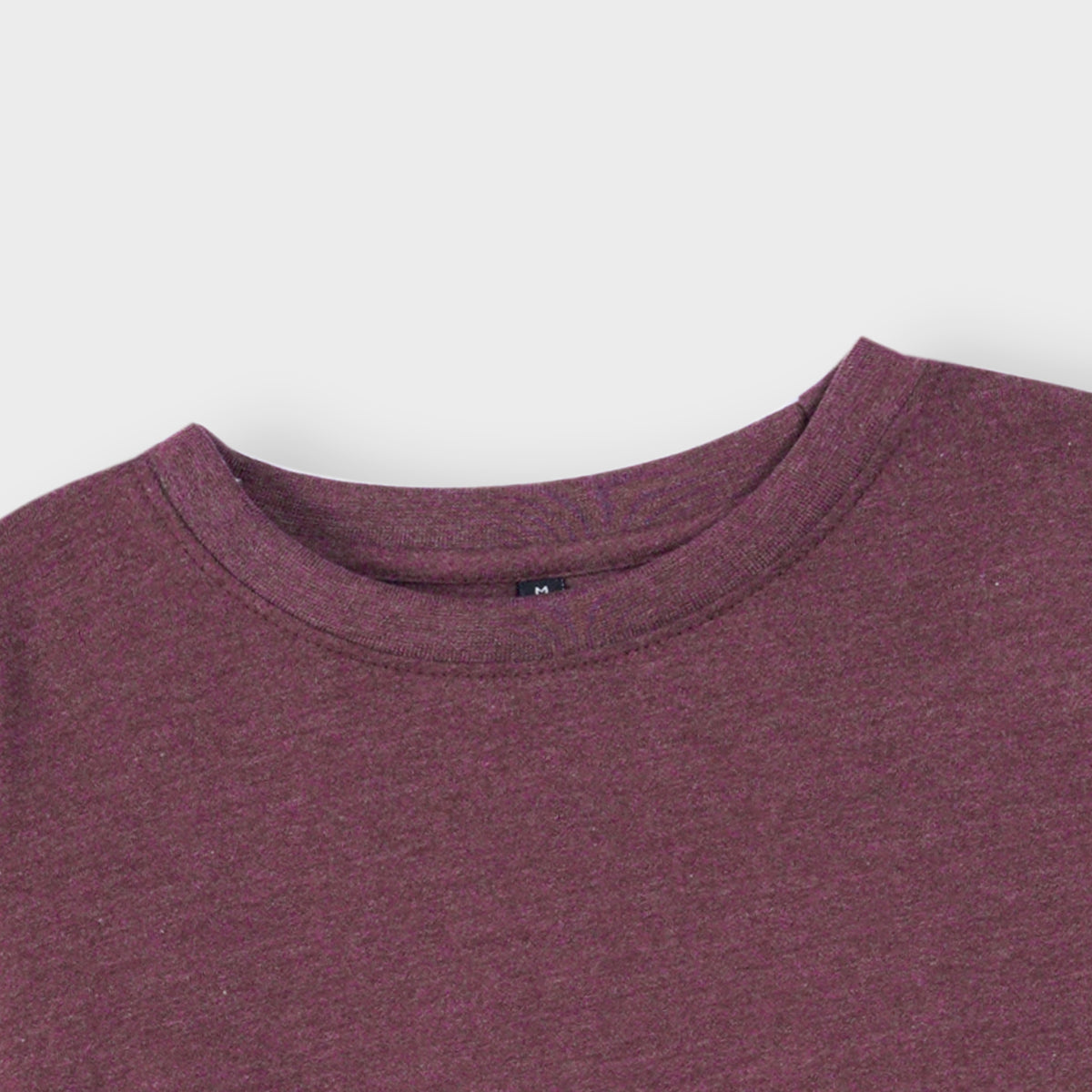 Premium Quality Cotton Burgundy T-shirt For Men