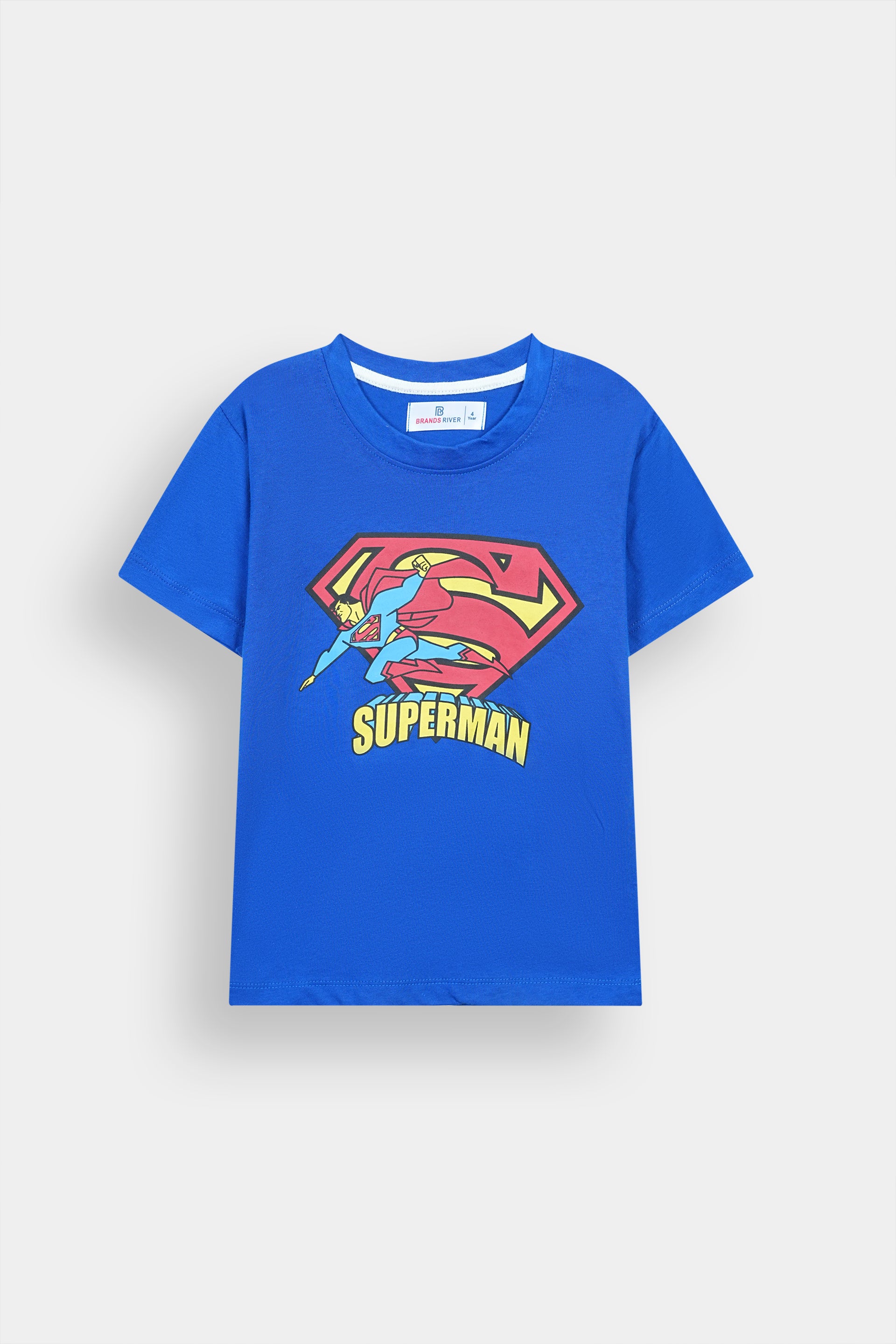 Premium Quality "Superman " Printed Summer Suit For Boys