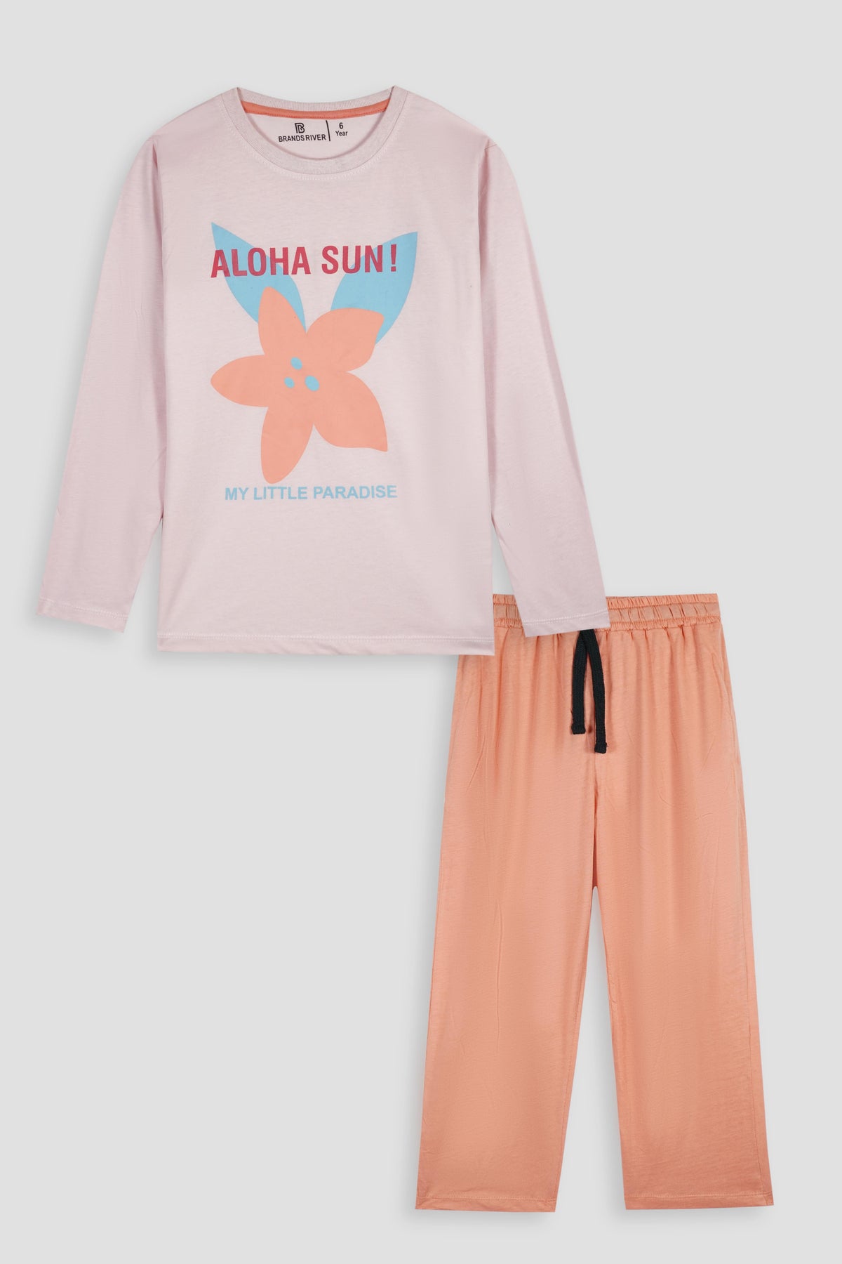 Premium Quailty &quot;Little Paradise&quot; Printed Full Sleeves Summer suit