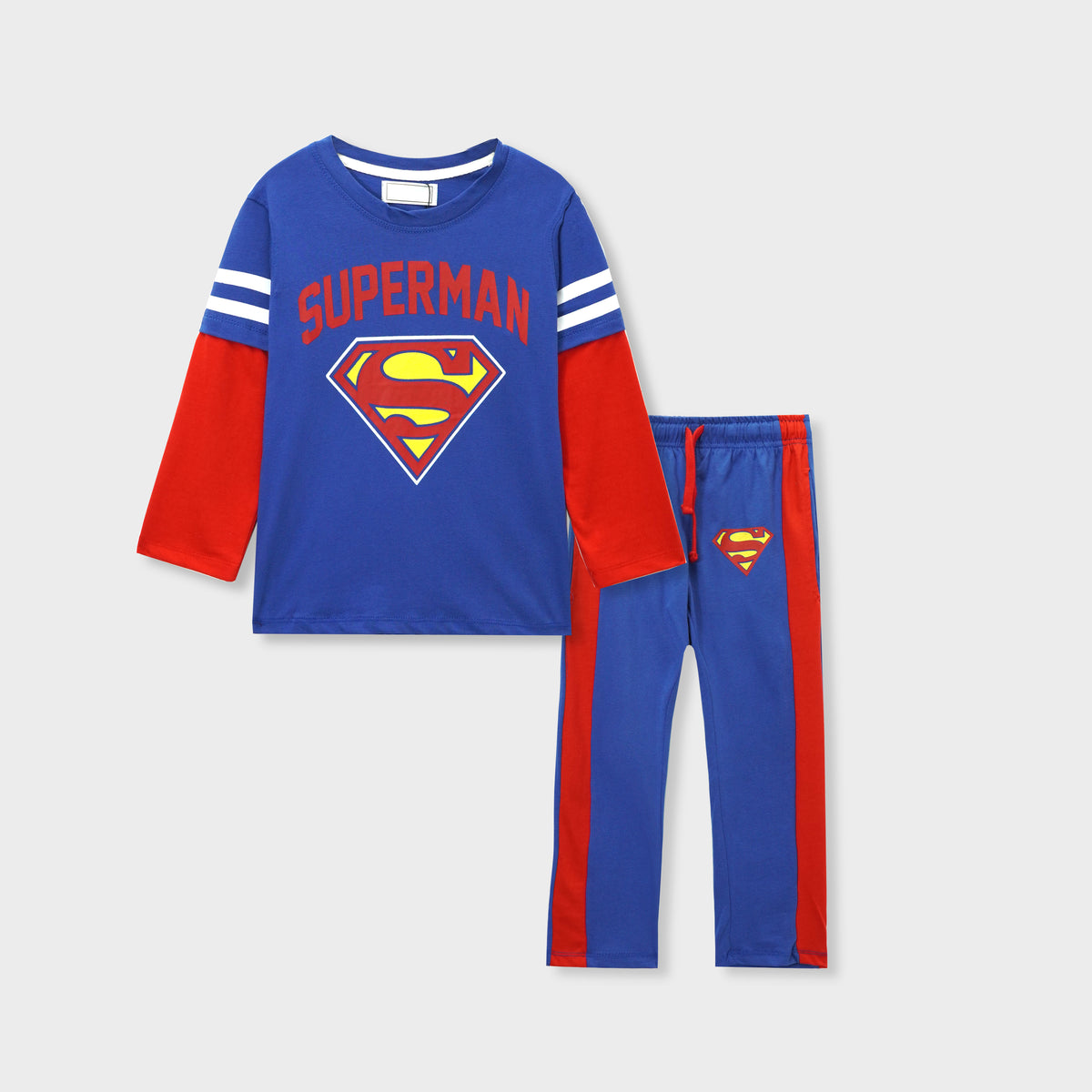 Premium Quality &quot;SUPERMAN&quot; printed Blue Suit for Boys