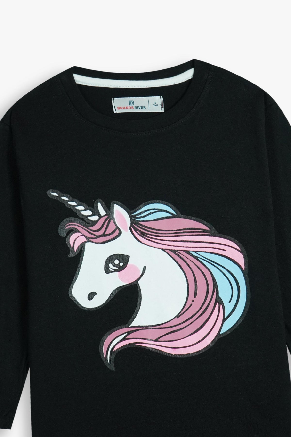 Premium Quailty &quot;Unicorn&quot; Printed Full Sleeves Girls Summer suit