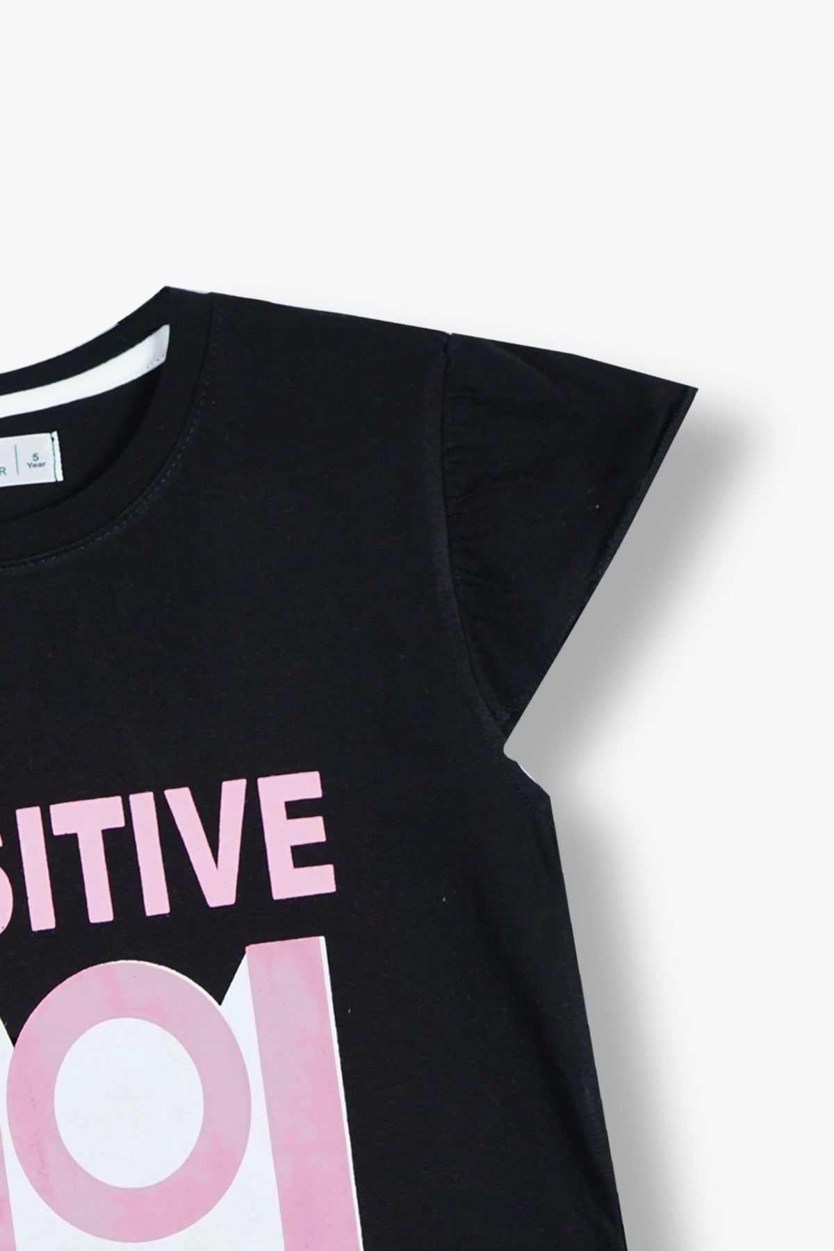 Premium Quality &quot;Positive Mood&quot; Printed Girls Summer Suit