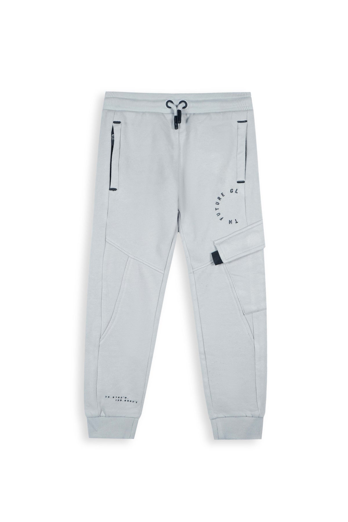 Premium Quality &quot;Future&quot; Printed zip Pockets Fleece  Trouser