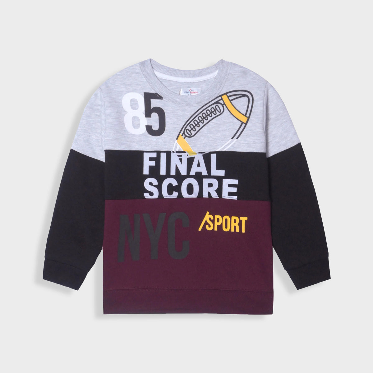 Premium Quality Printed Fleece Sweatshirt For Kids