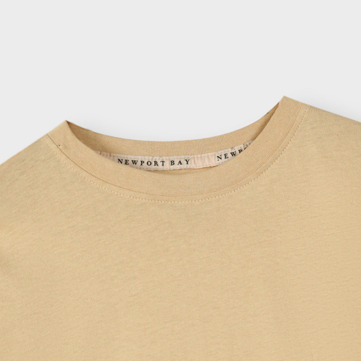 Premium Quality Cotton Beige T-shirt For Men