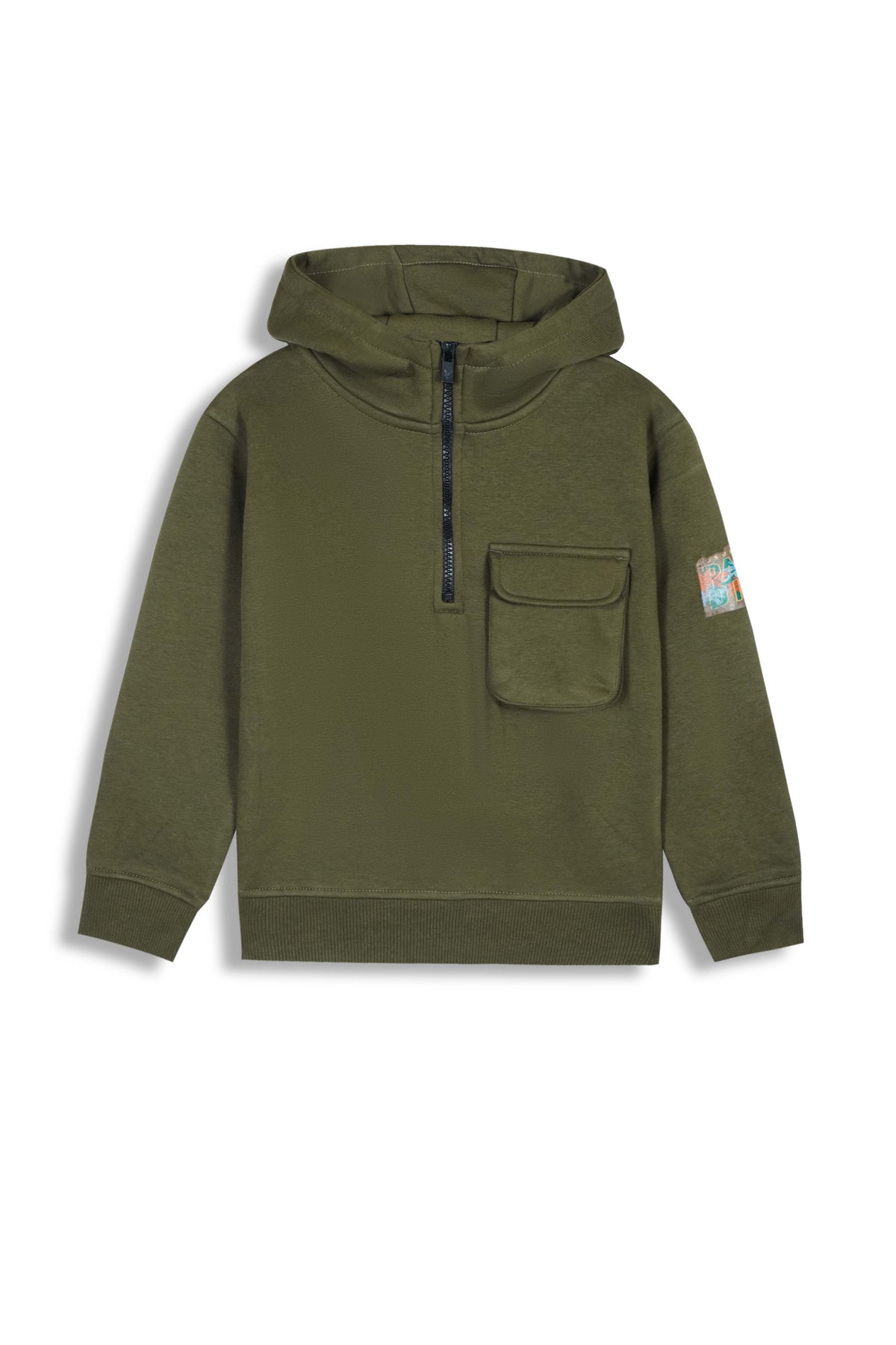 Premium Quality Quarter Zip Pull-Over Hoodie For Boys