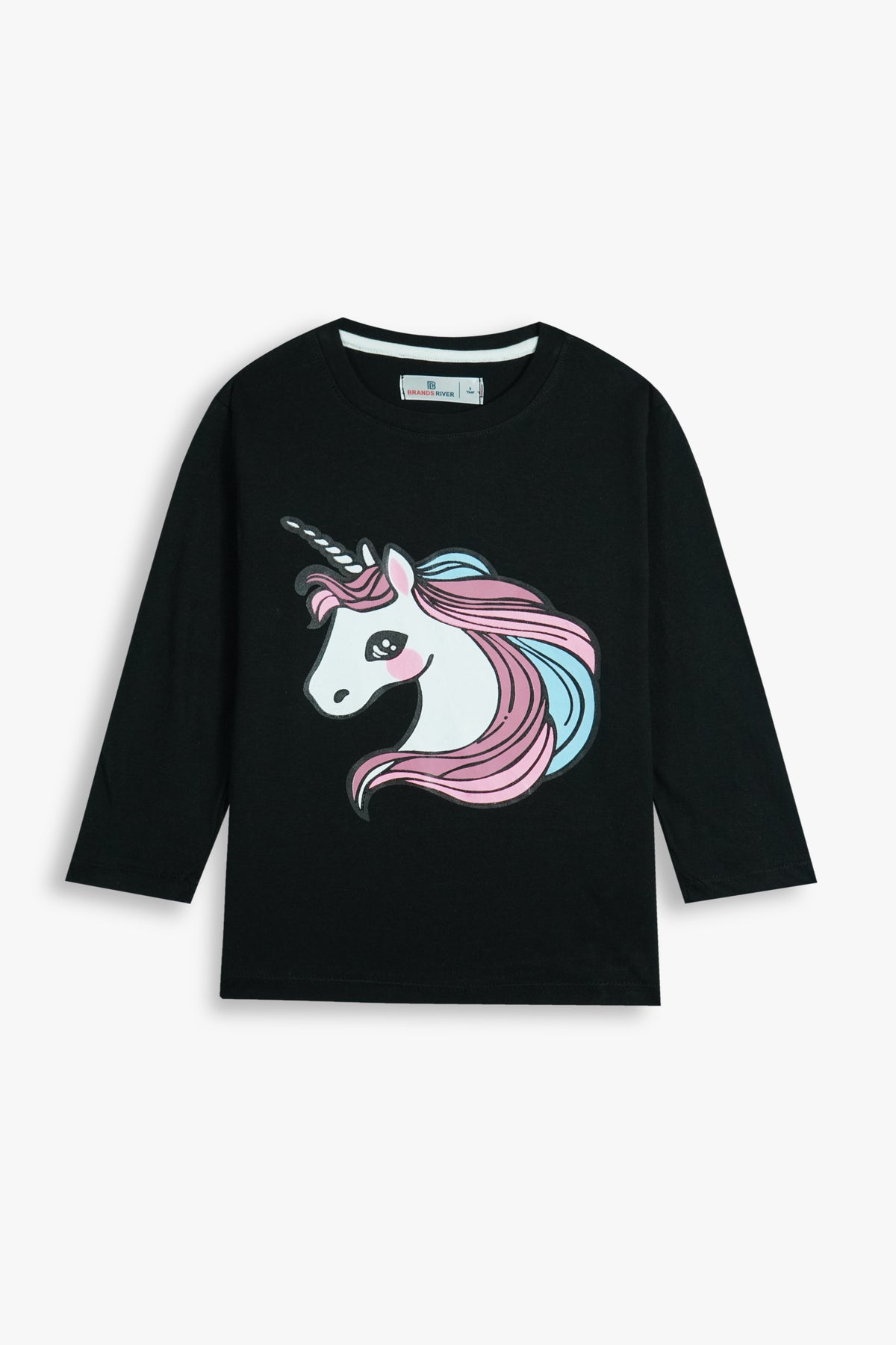 Premium Quailty &quot;Unicorn&quot; Printed Full Sleeves Girls Summer suit