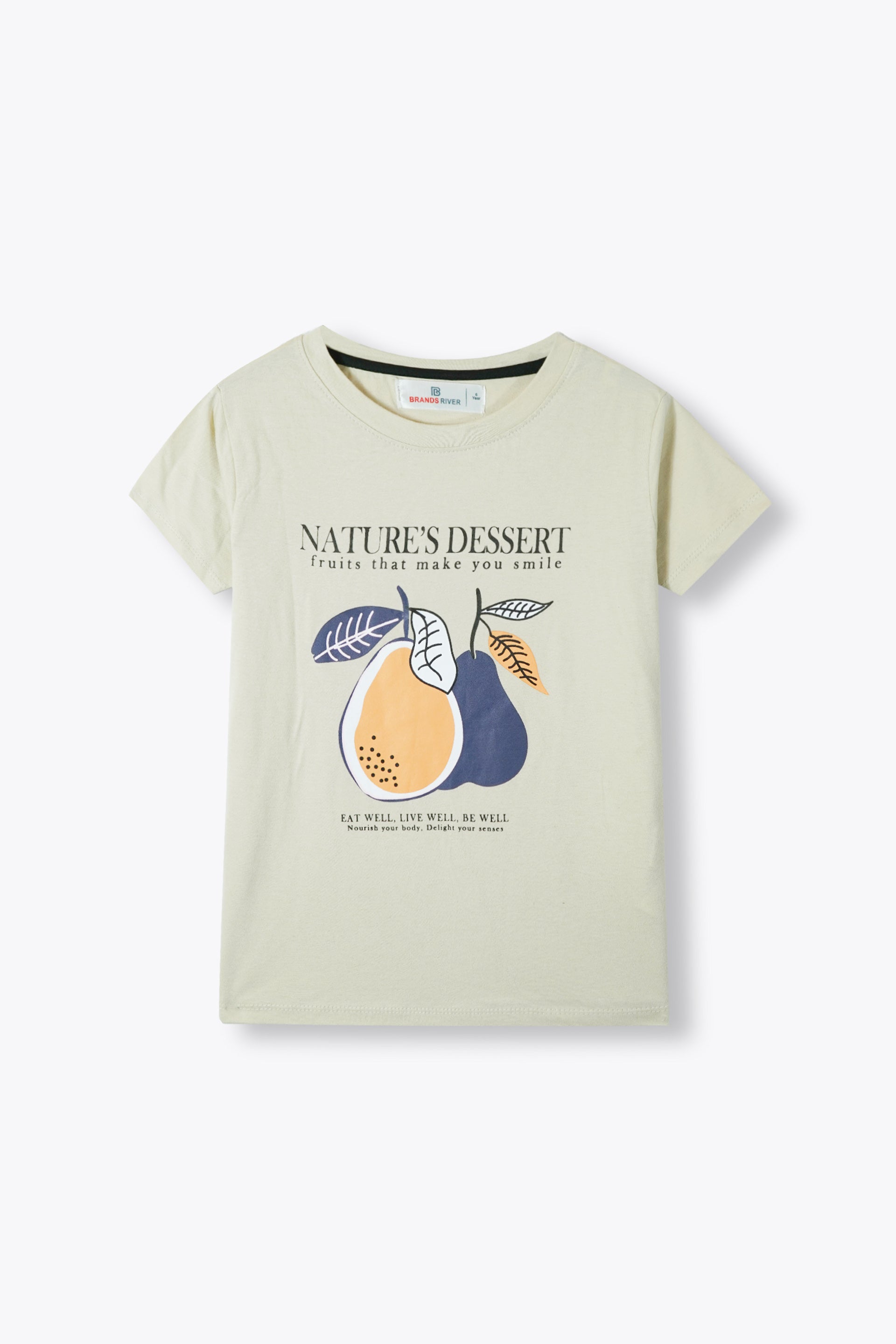 Premium Quality "Nature's Dessert" Printed Boys Summer Suit