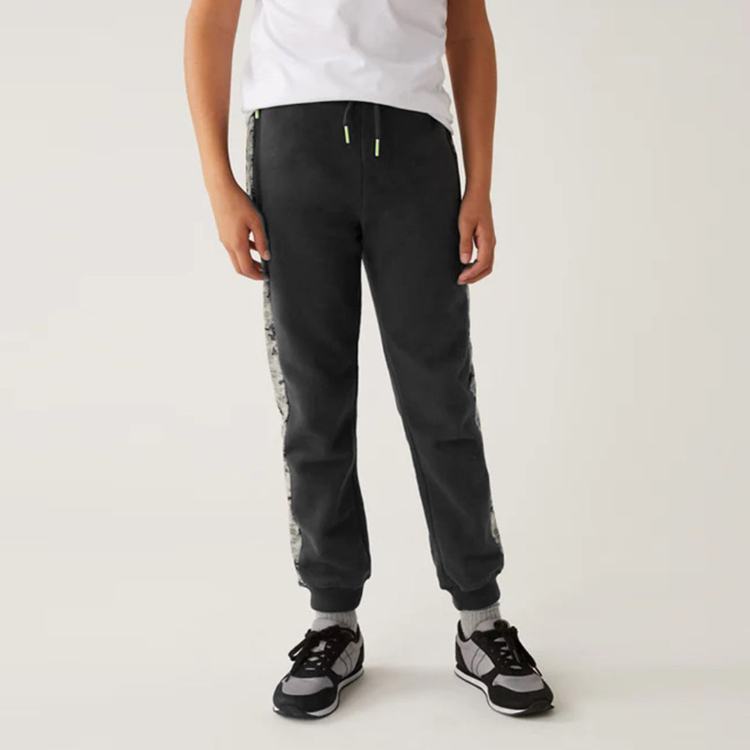 Premium Quality Printed Panel Fleece Jogger Trouser For Boys