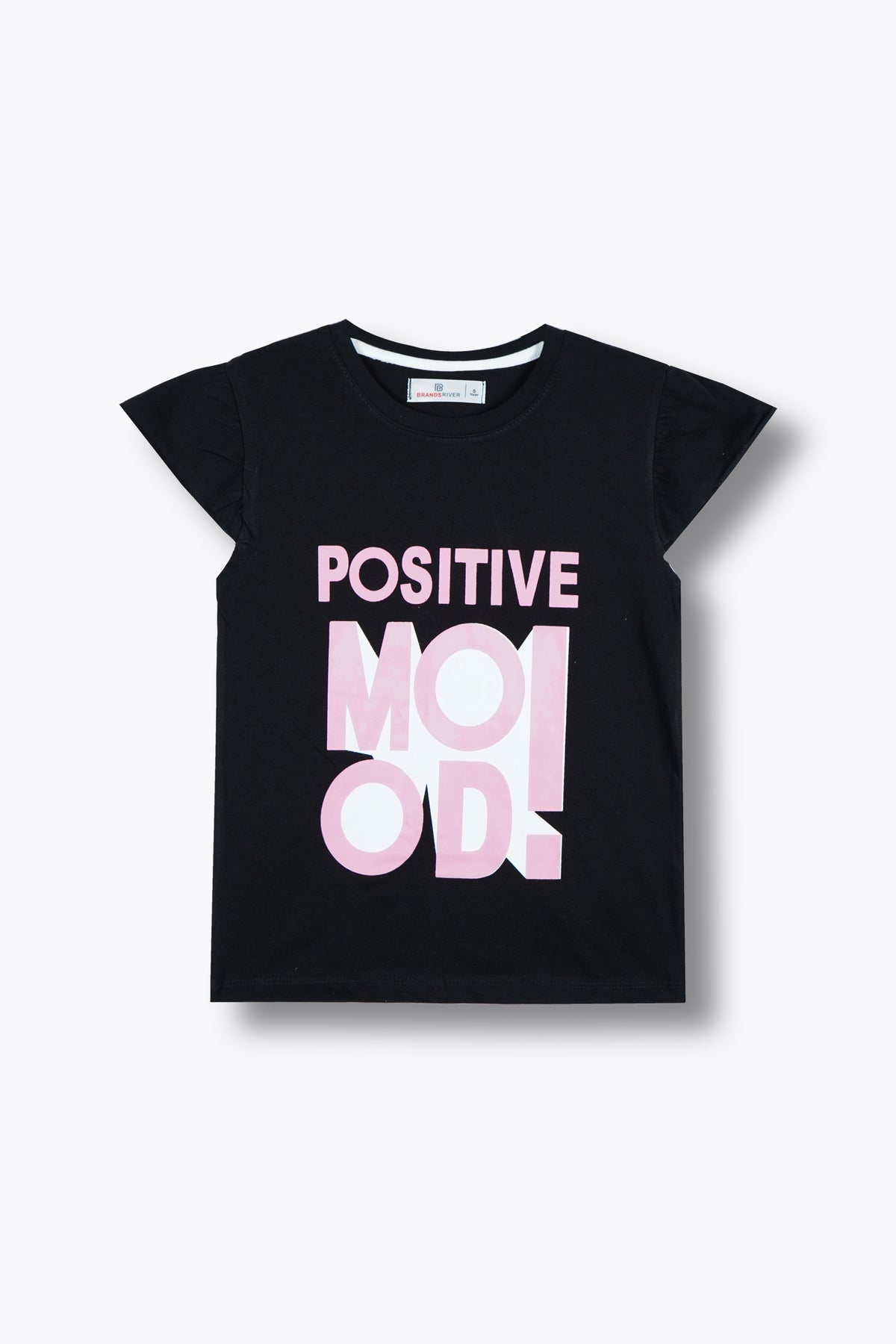 Premium Quality &quot;Positive Mood&quot; Printed Girls Summer Suit