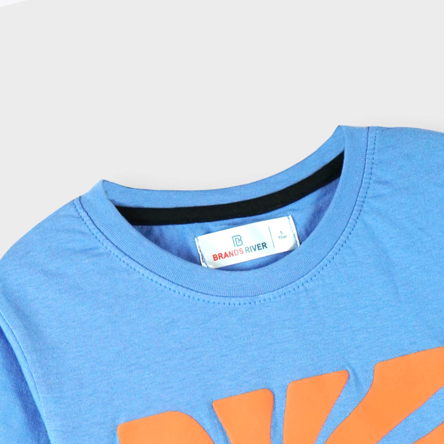 Boys Premium Quality Sunset Printed Blue Summersuit