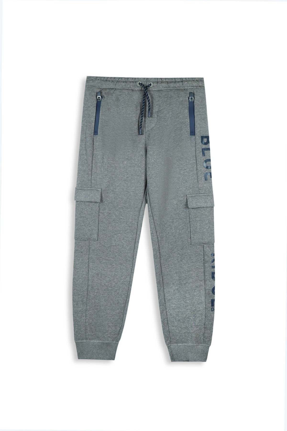 Kids Premium Quality &quot;BLUE&quot; Printed Zip Pockets Trouser