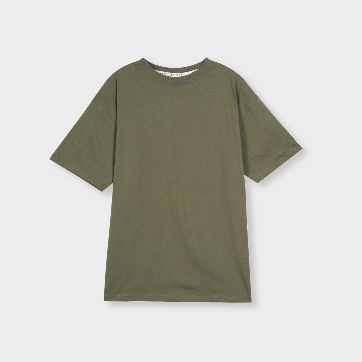 Premium Quality Cotton Olive T-shirt For Men