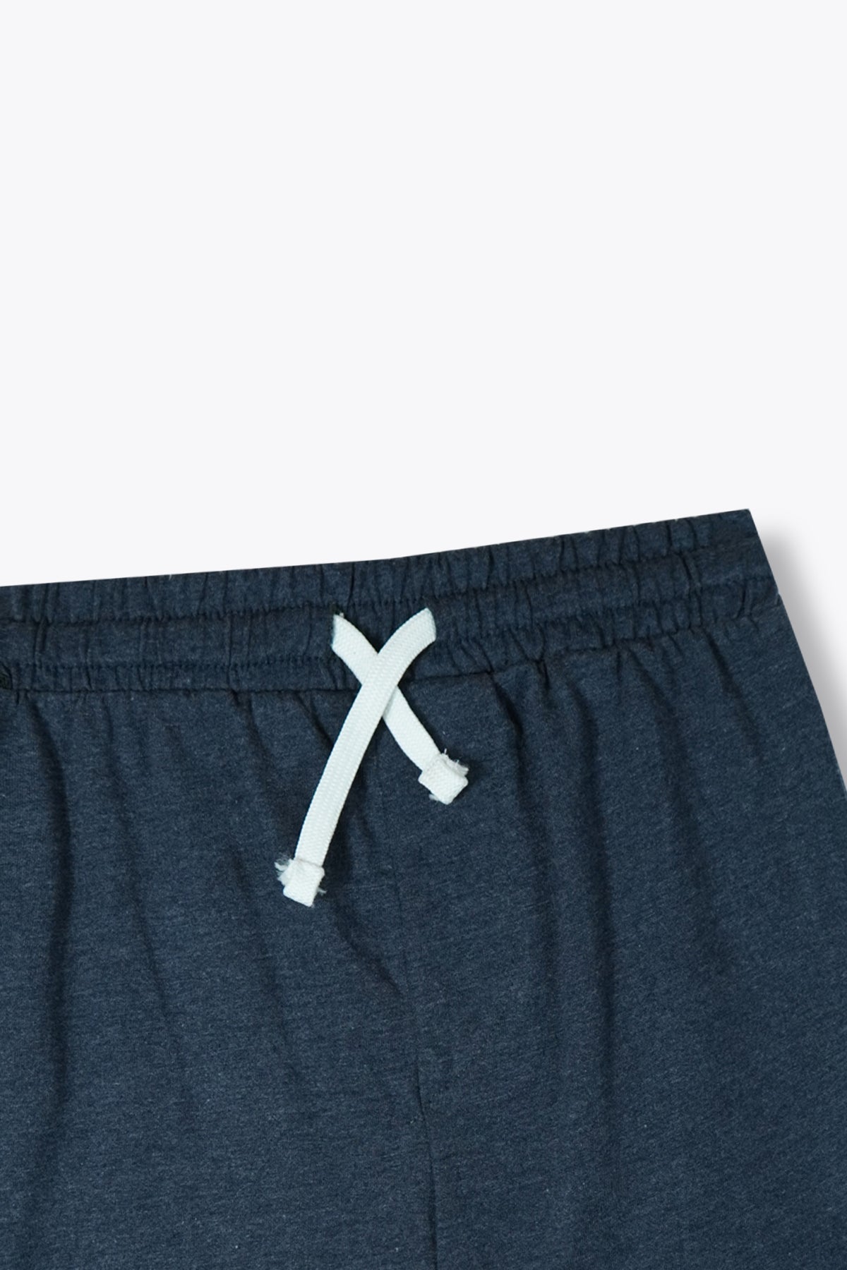 Premium Quality &quot;Stop&quot; Printed White Boys Summersuit with Charcoal Shorts