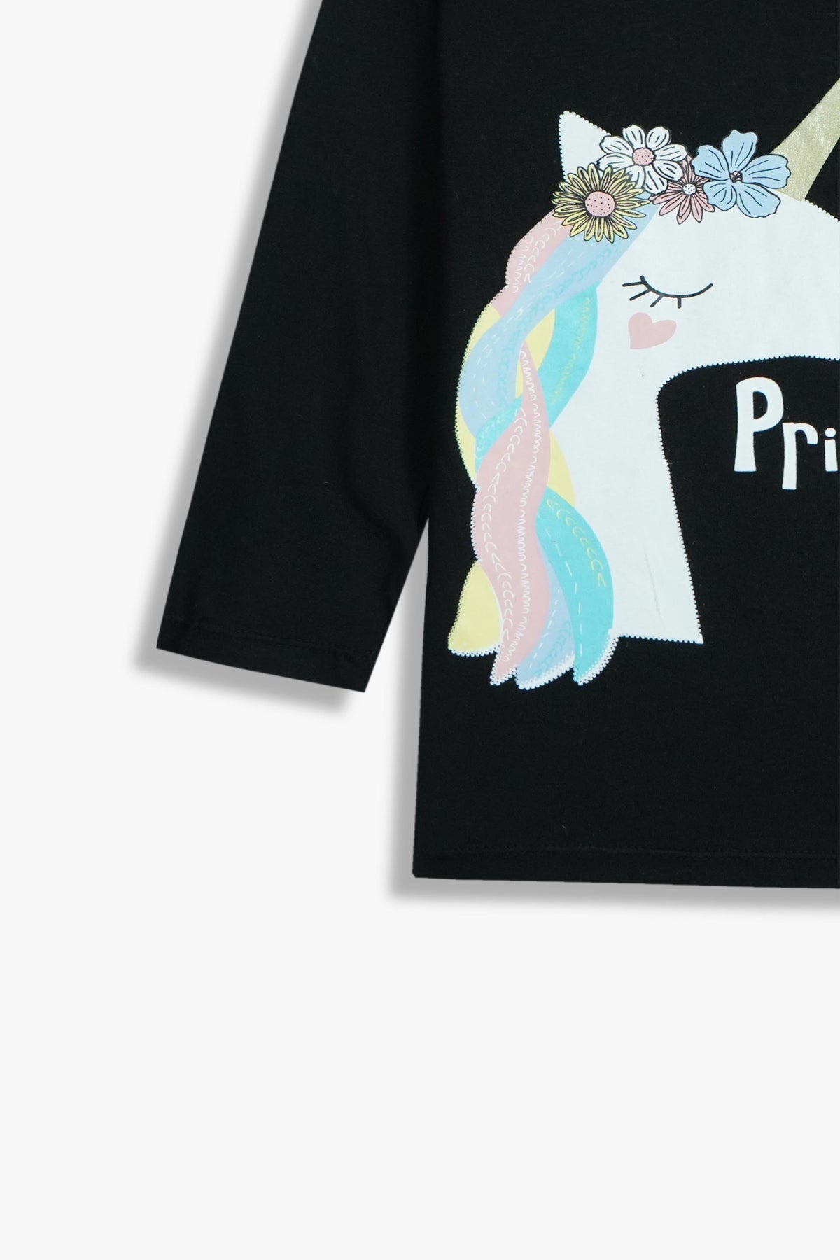 Premium Quailty &quot;Princess&quot; Printed Full Sleeves Girls Summer suit