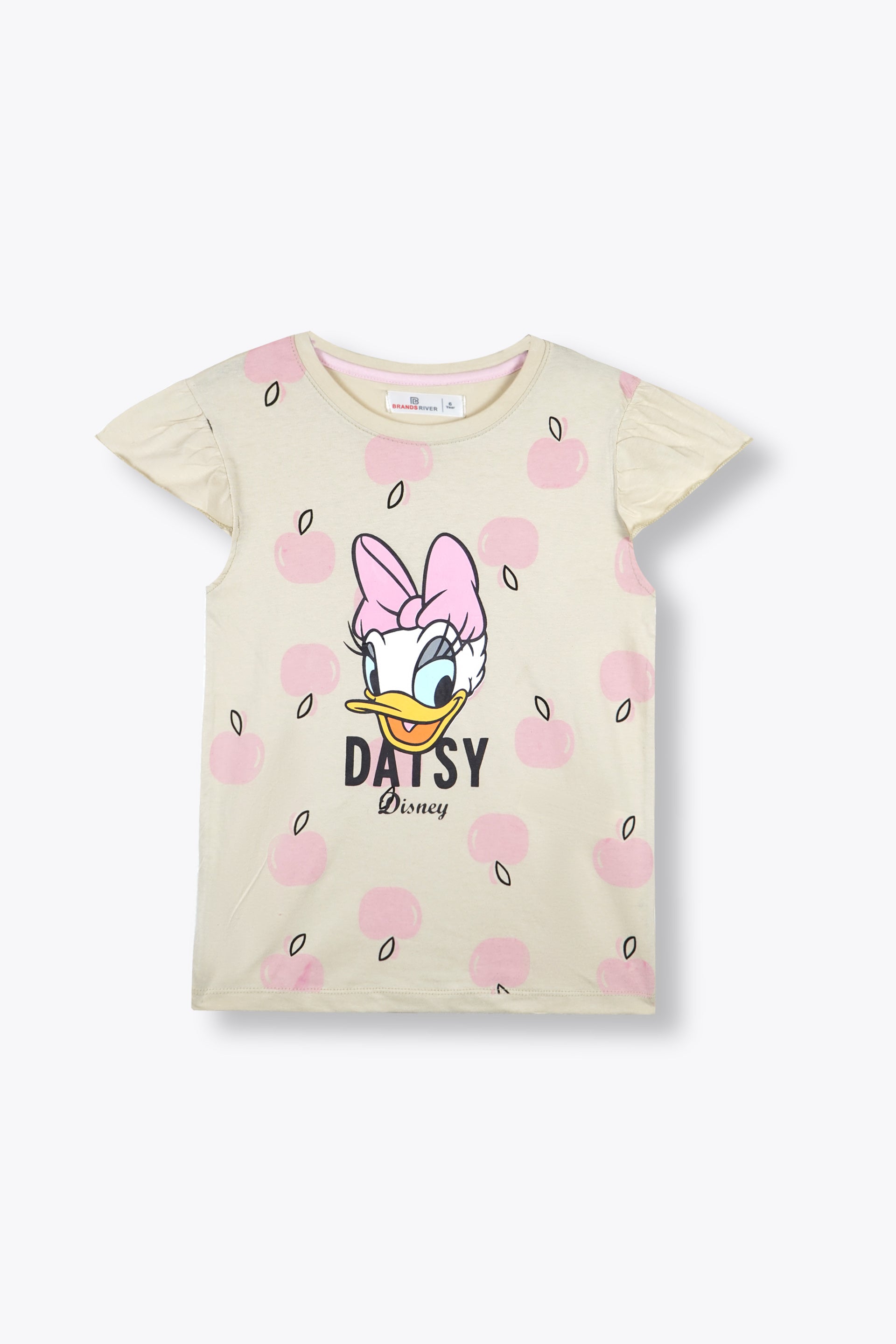 Premium Quality "Daisy Duck" Printed Girls Summer Suit