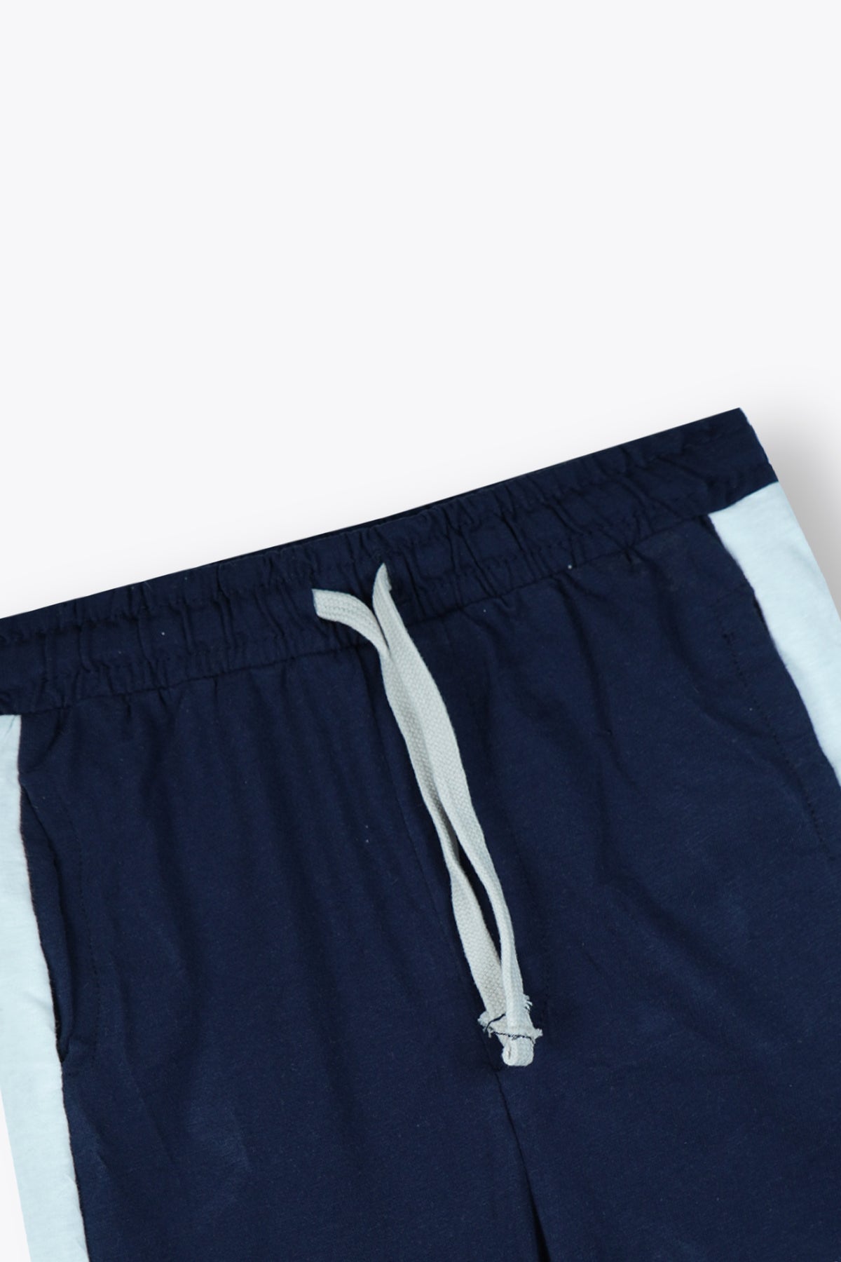 Premium Quality &quot;Los Angeles&quot; Printed Boys Summer Suit with Navy Blue Shorts