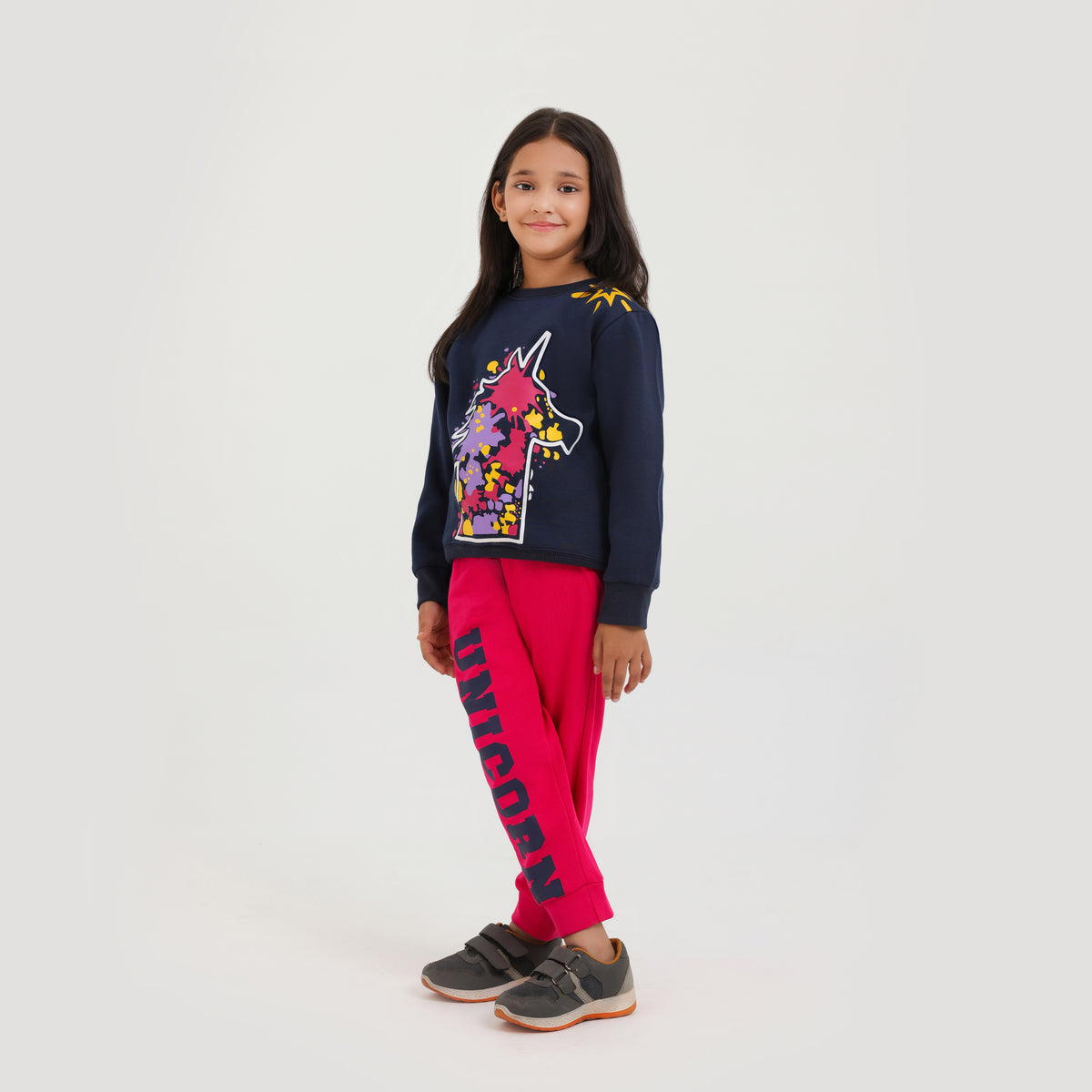 Premium Quality Fleece  SWEAT Suit For Girls