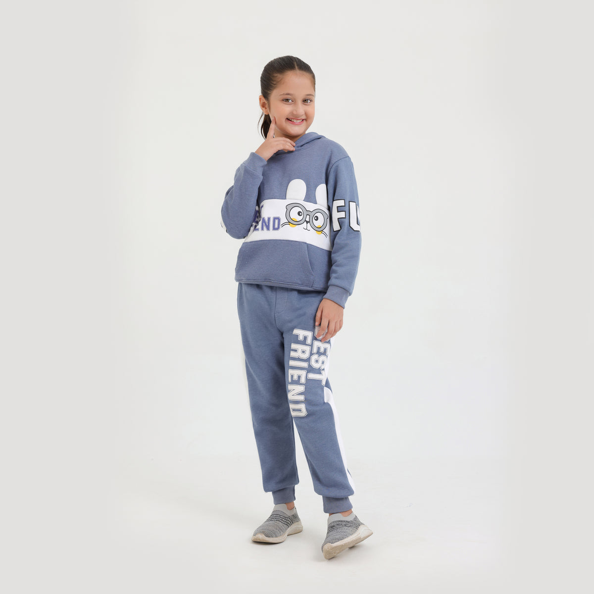 Kids Cut &amp; Sew  UNISEX pull over fleece hoodies Track Suit