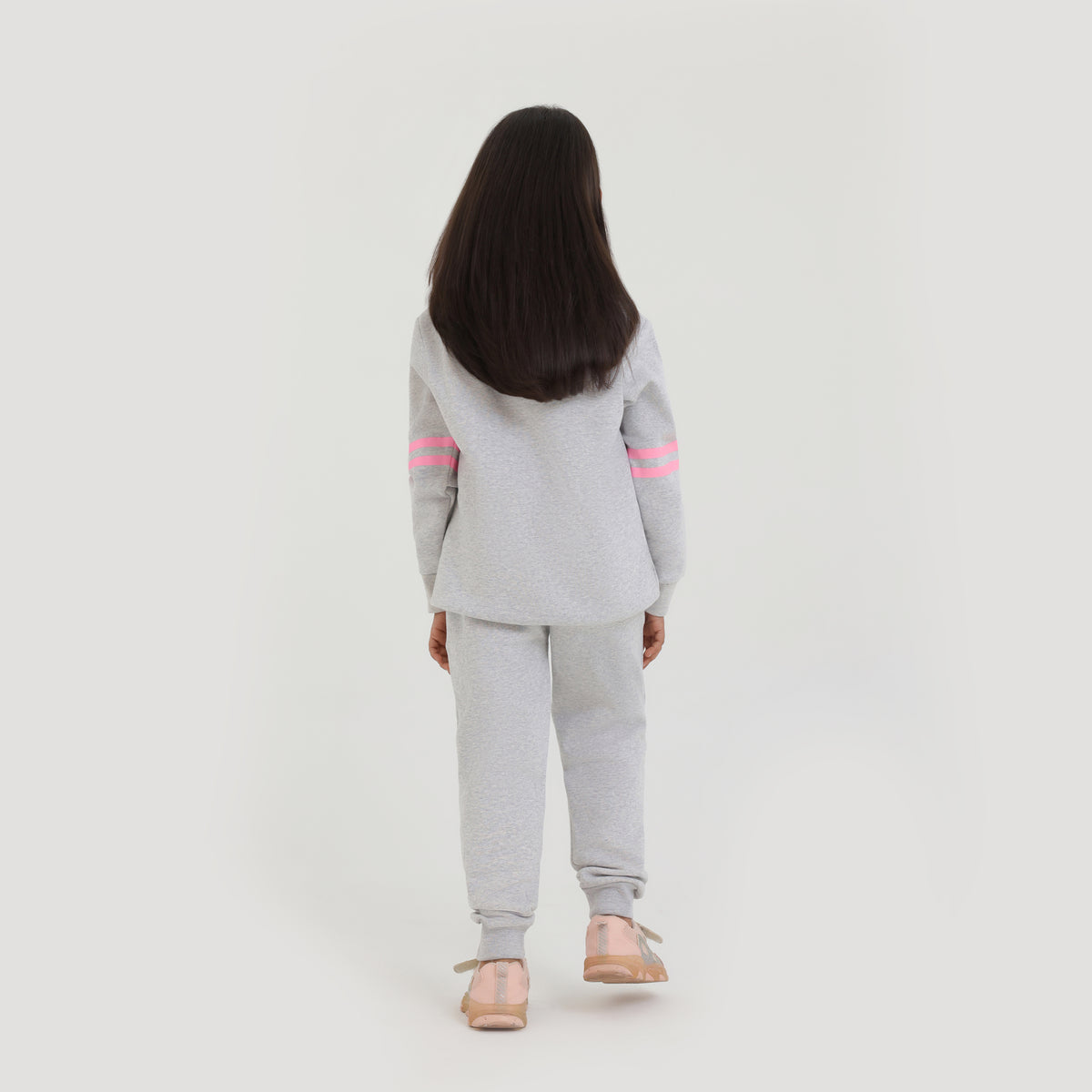 Premium Quality Printed Fleece SWEAT Suit For Girls