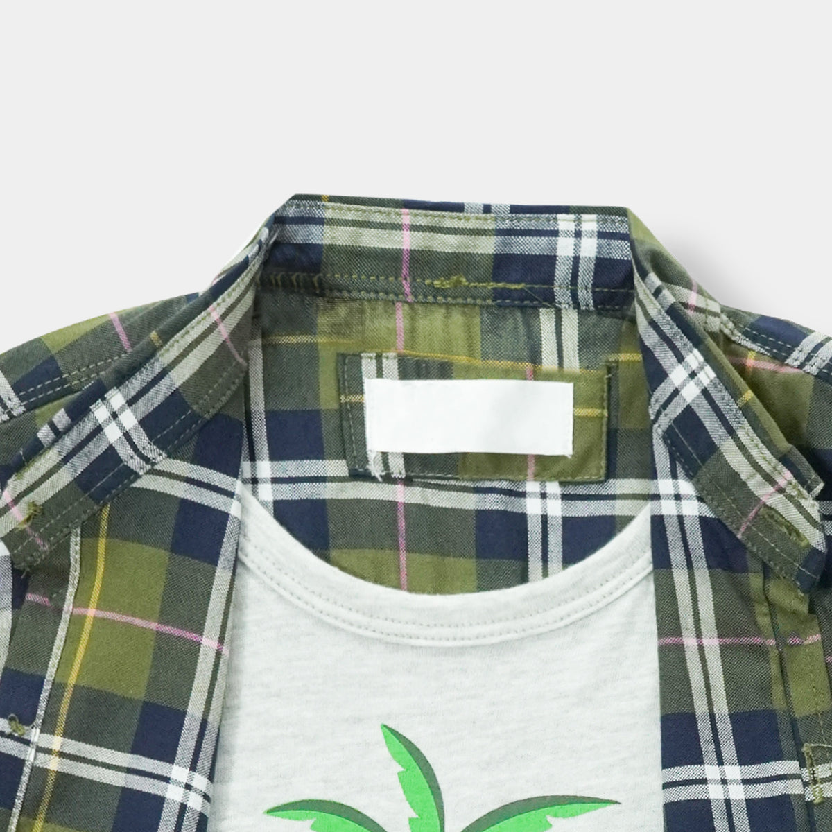 Premium Quality &quot;Jungle&quot; Printed Twofer Shirt For Boys