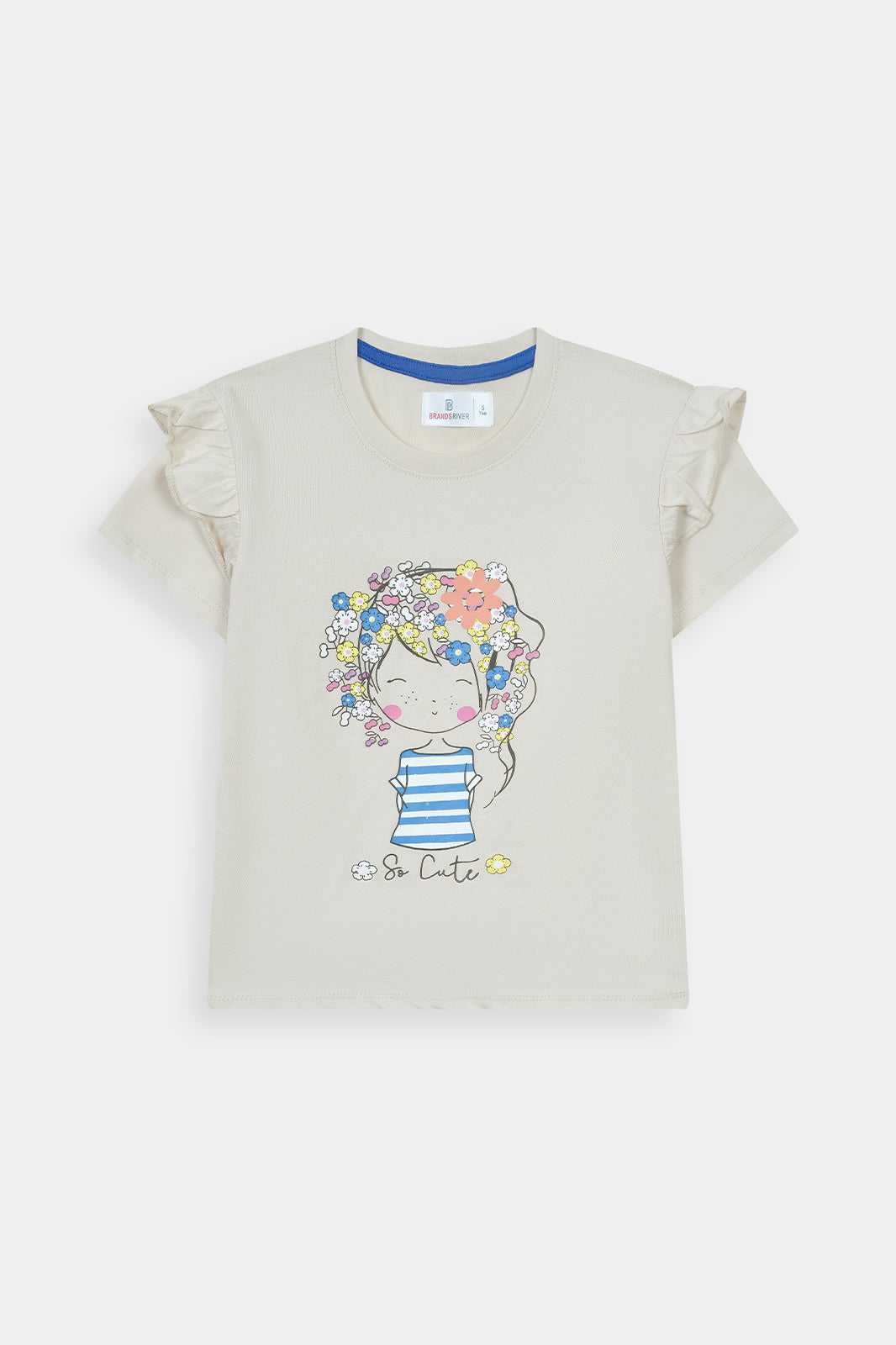 Girls Premium Quality "So cute " Printed Summer Suit
