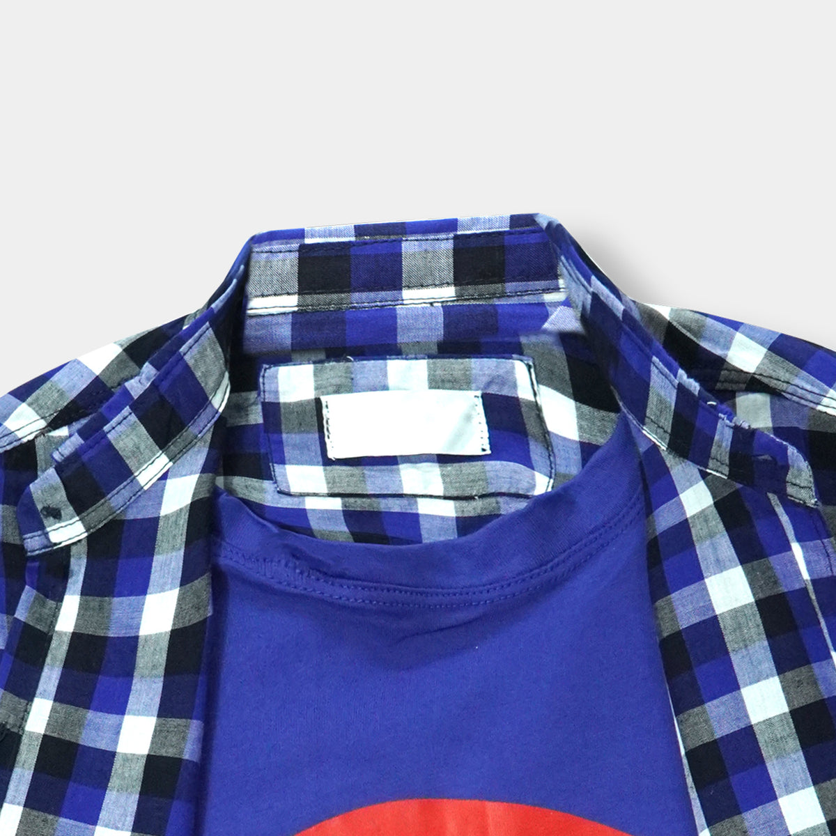 Premium Quality &quot;Captain America&quot; printed Blue Twofer Shirt for Boys