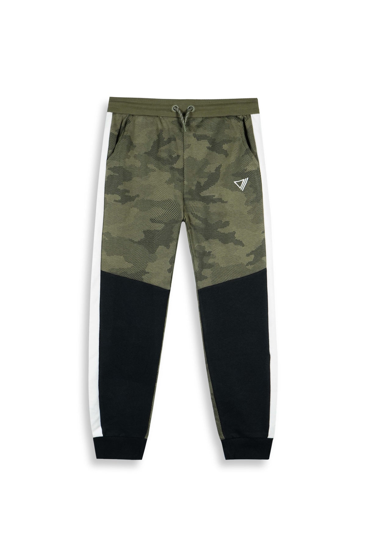Premium Quality Embroidered Panel Fleece Trouser For Kids