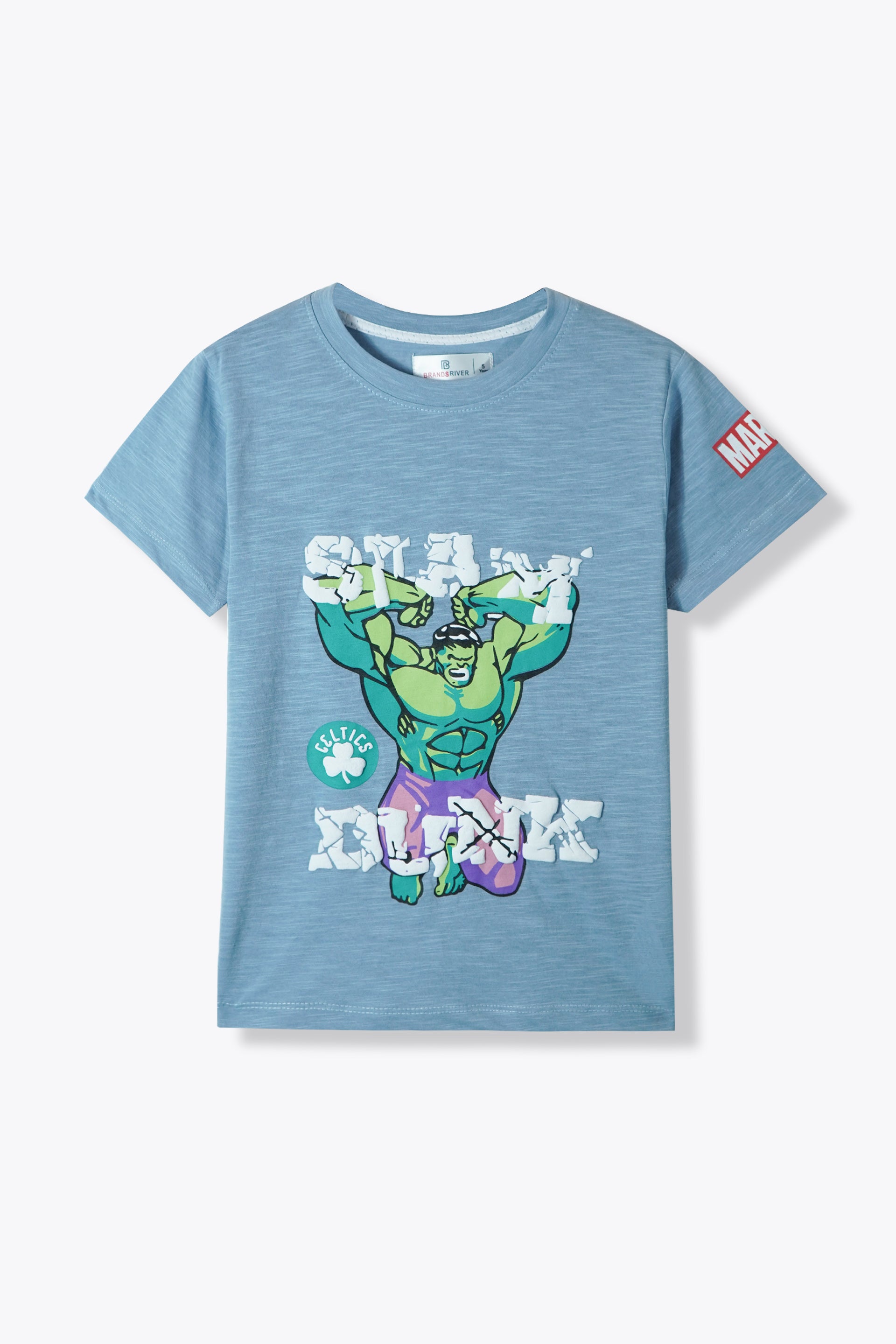 Premium Quality "Hulk" Printed Boys Summer Suit