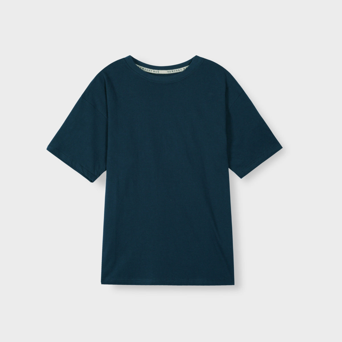 Premium Quality Cotton Plain Navy T-shirt For Men