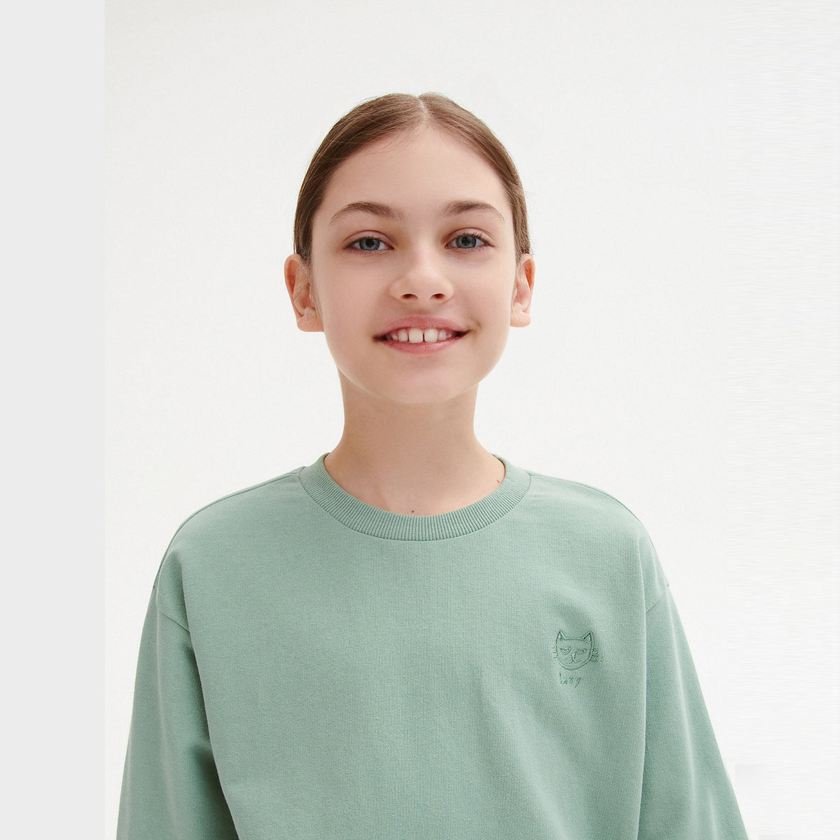 Premium Quality Girls Embroidered SweatShirt