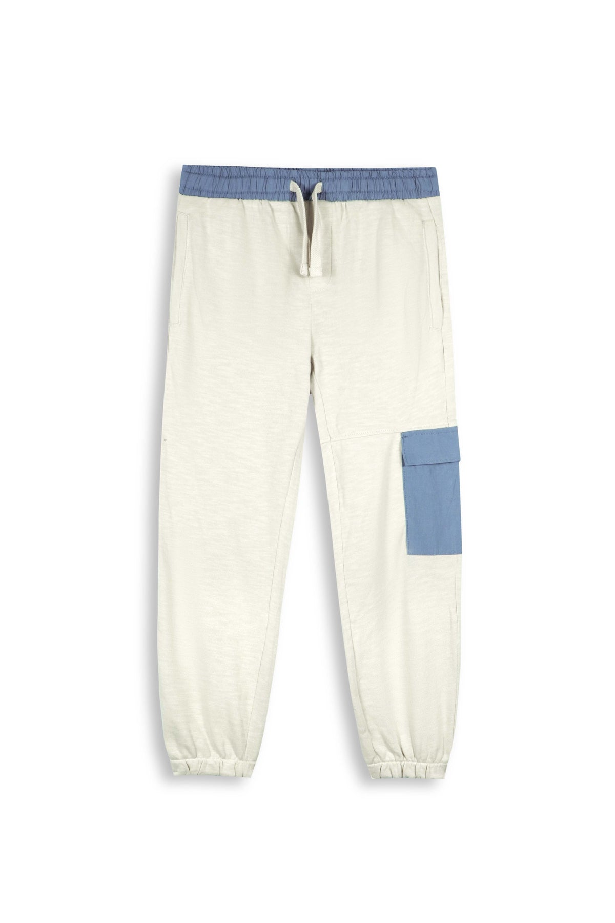 Kids Premium Quality Contrast pocket Beige color Trouser