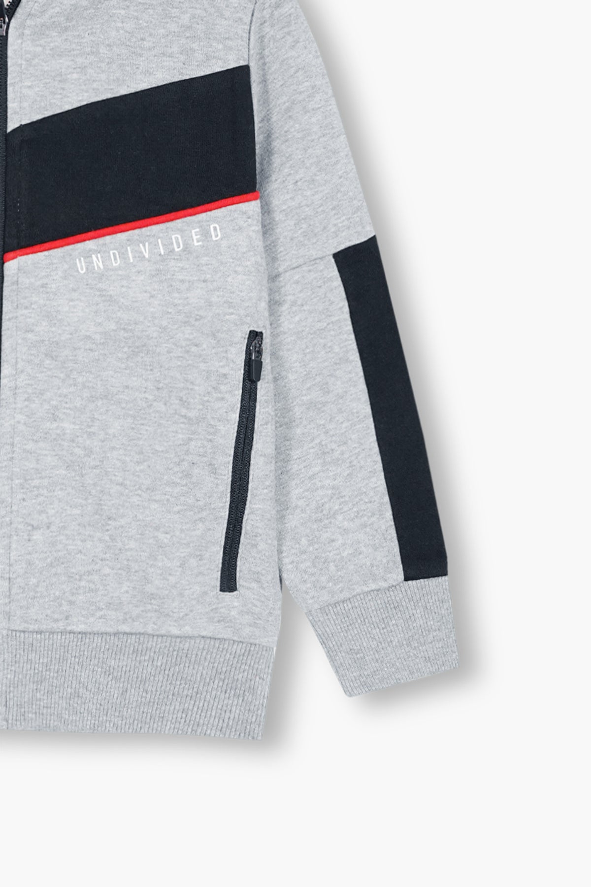 Premium Quality "Undivided" Printed  Pannel Fleece Hoodie For Kids