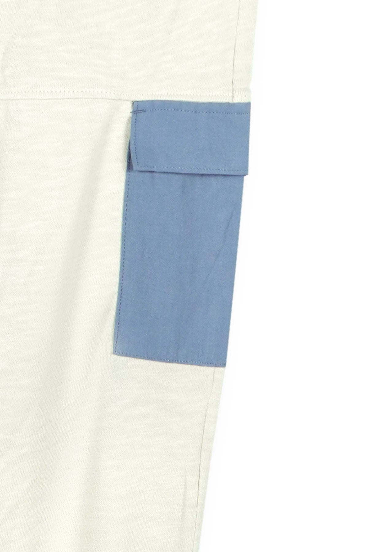 Kids Premium Quality Contrast pocket Beige color Trouser