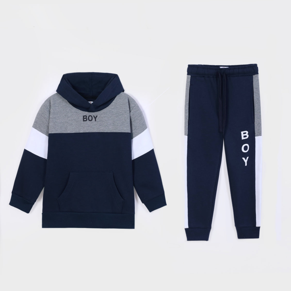 Premium Quality Printed Cut &amp; Sew Fleece Tracksuit For Kids