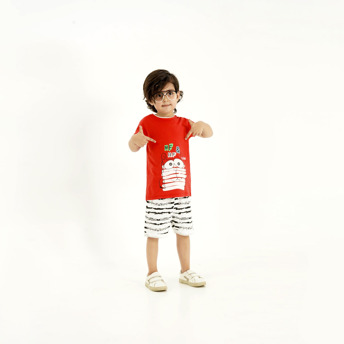 Kids Soft Cotton Printed Suit