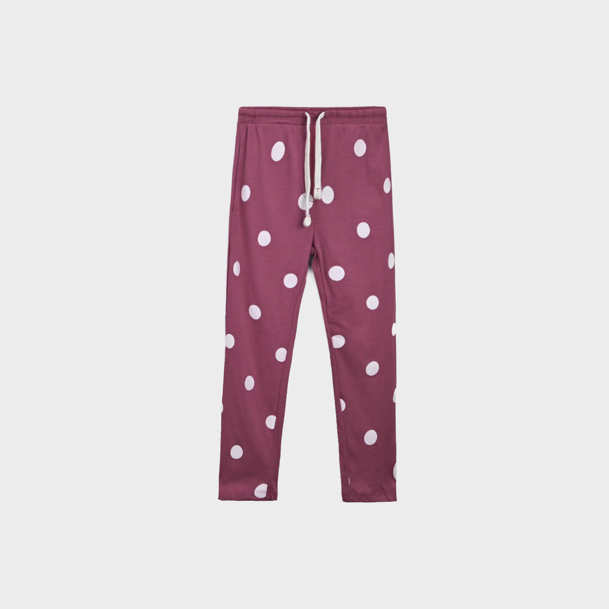 Girls Soft Cotton All-Over Printed Trosuer