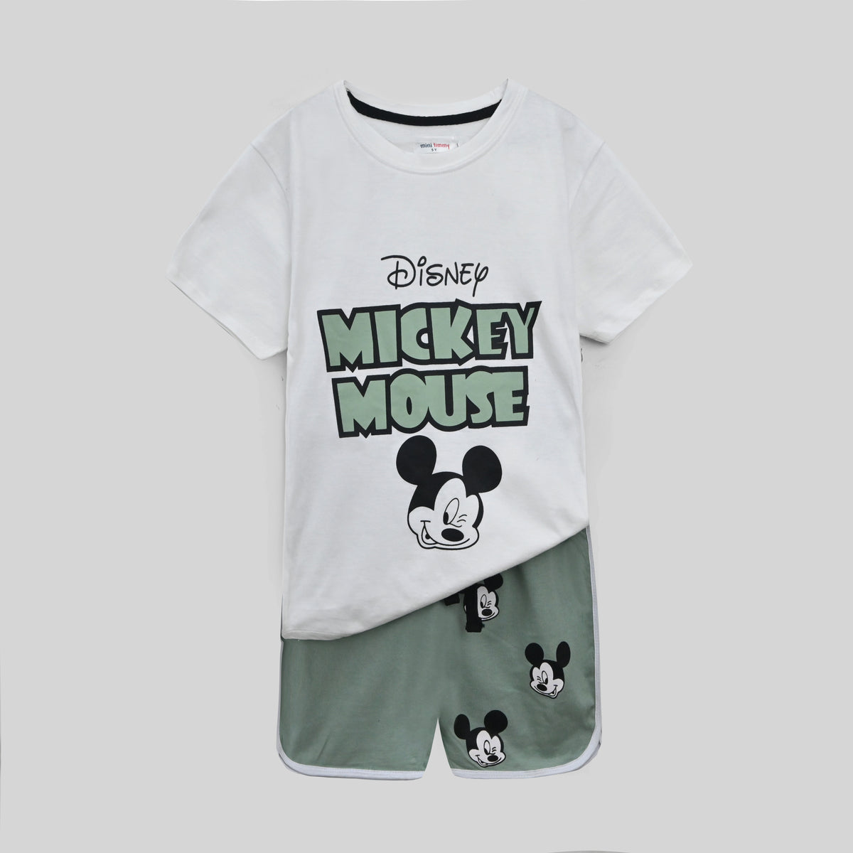 Boys Soft Cotton &quot;Mickey Mouse&quot; Printed Suit