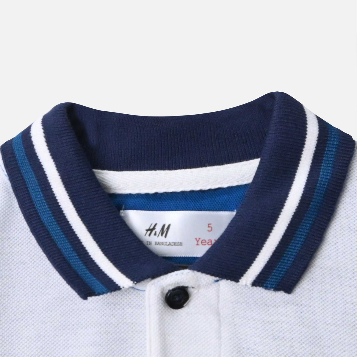 Boy Soft Cotton Printed Pique Polo Shirt