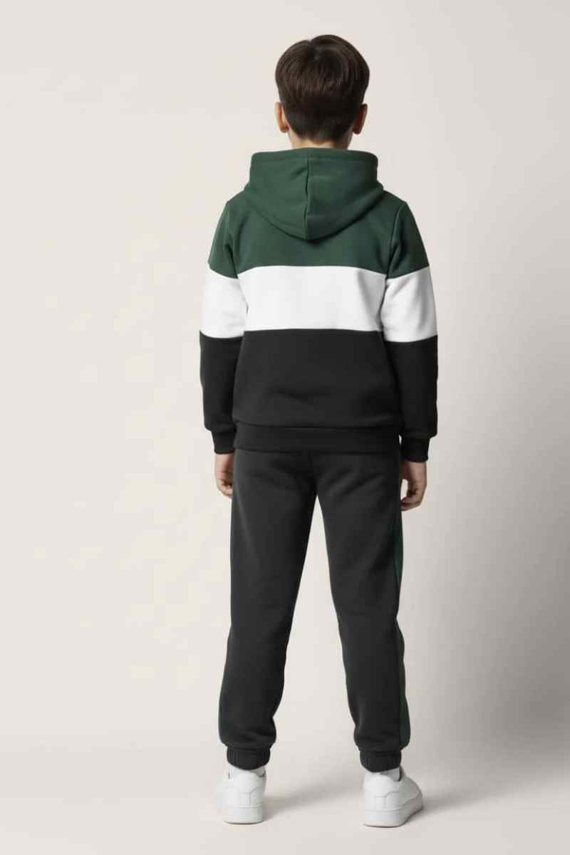 Premium Quality "DINO" Printed fleece Hoodie Suits For Kids