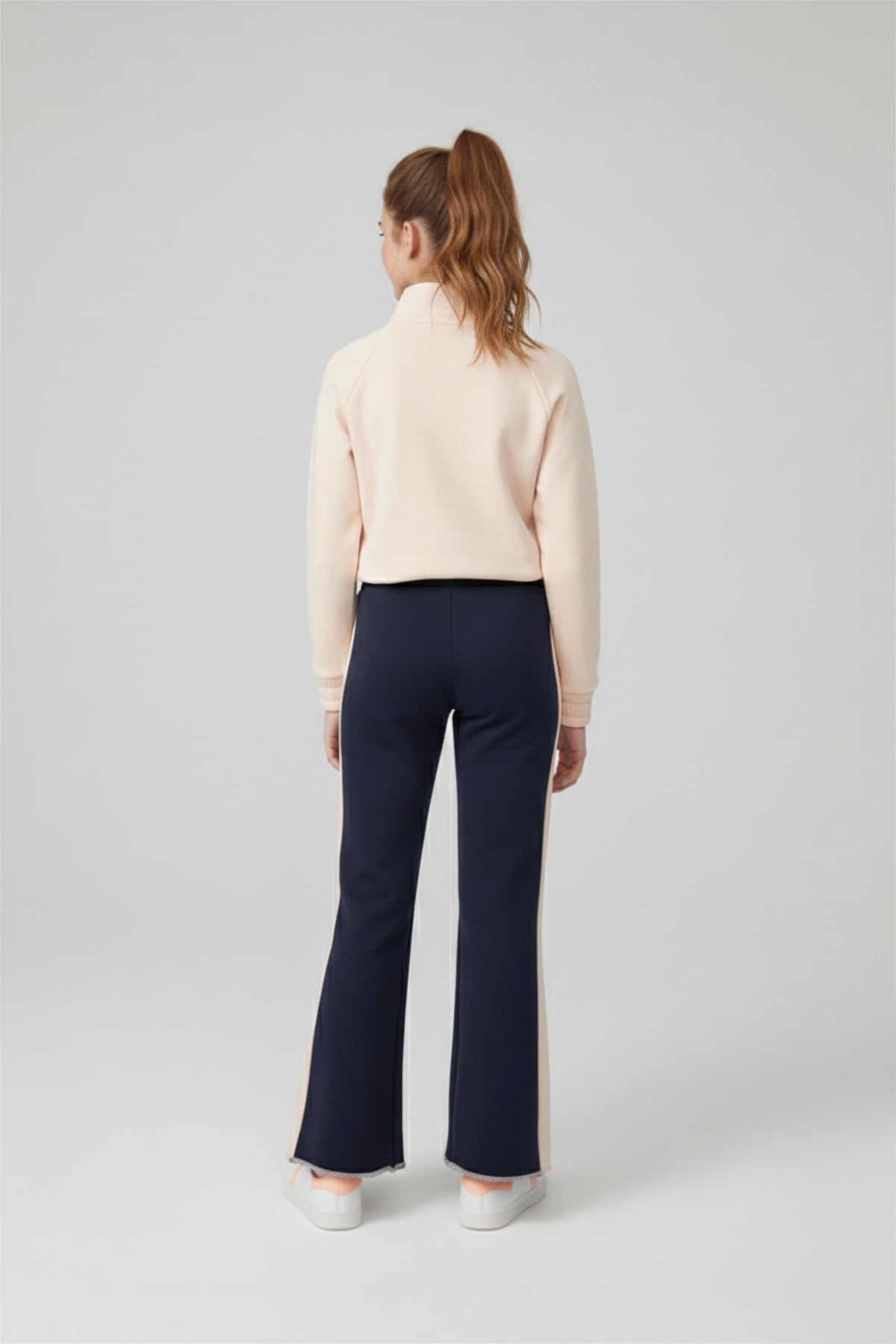 Premium Quality ''Nasa Base Mickey'' Printed  Mock Neck fleece Suit for Girls