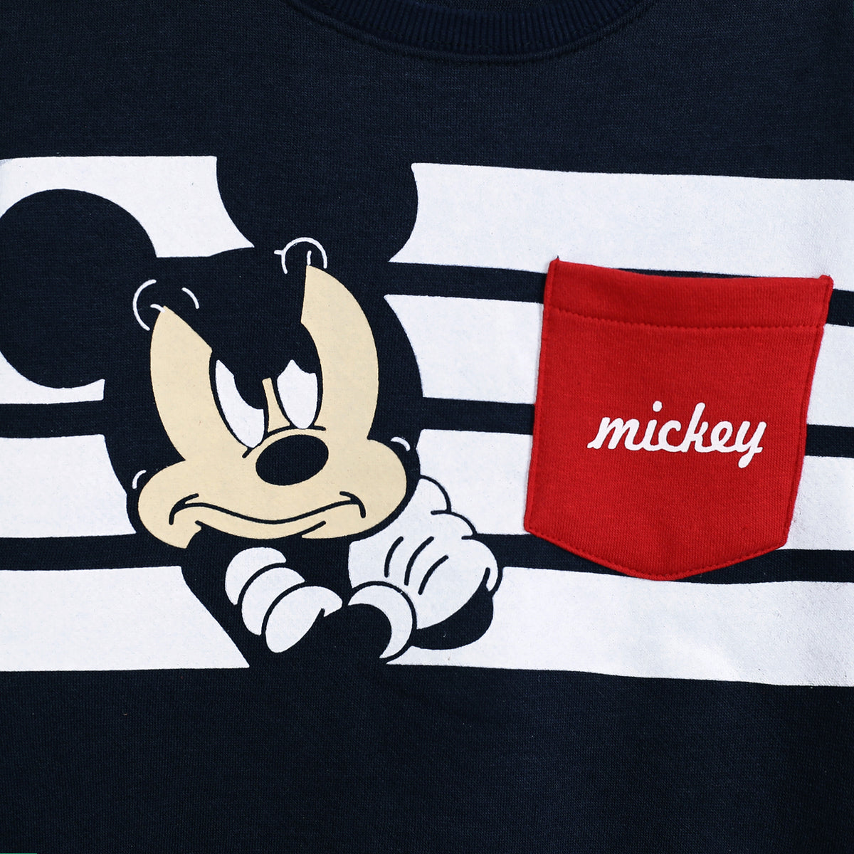 Premium Quality Soft Cotton &quot;Mickey Mouse&quot; Printed Fleece Blue Suit For Kids