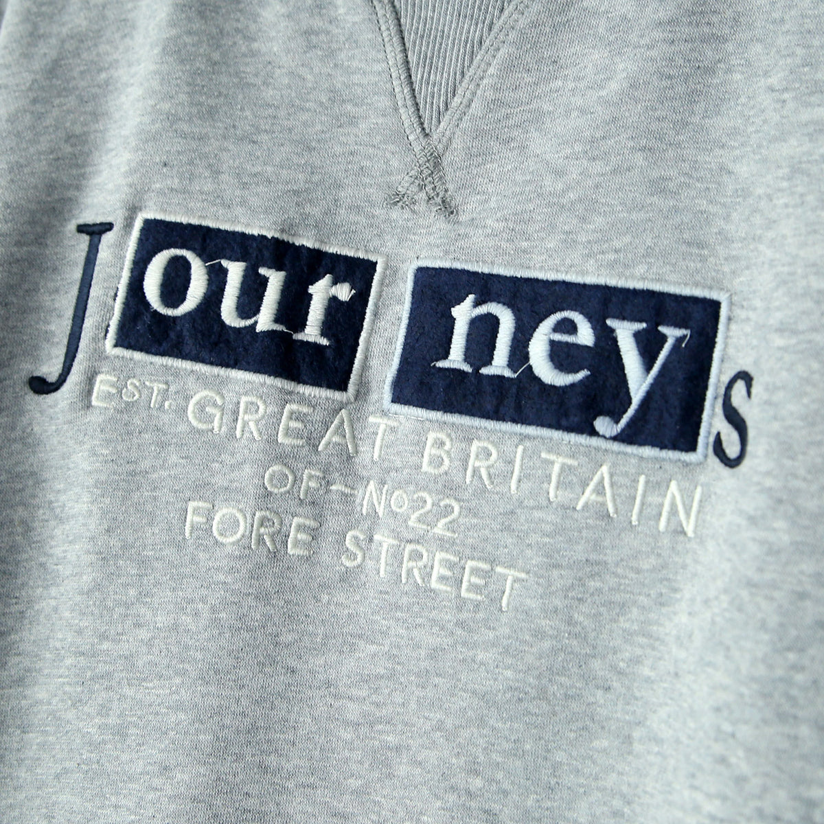 Premium Quality Embroidered Fleece Gray Sweatshirt For Kids