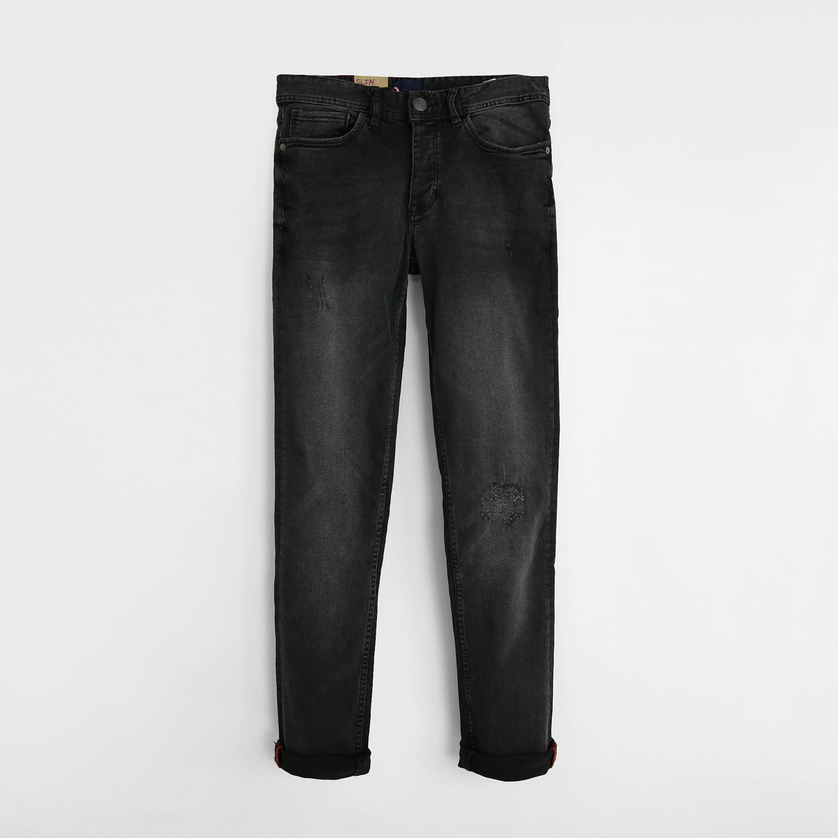 Aggregate 97+ distressed stretch jeans latest
