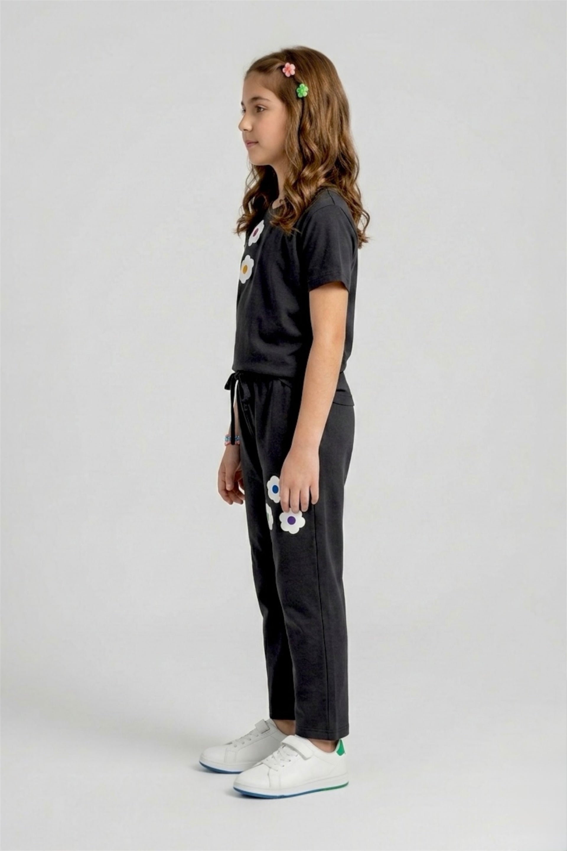 Girls Premium Quality "Floral " Printed Summer Suit