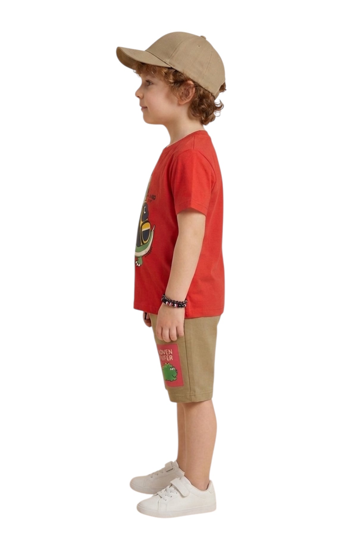 Premium Quality "DINO" Printed Summer Suit For Boys