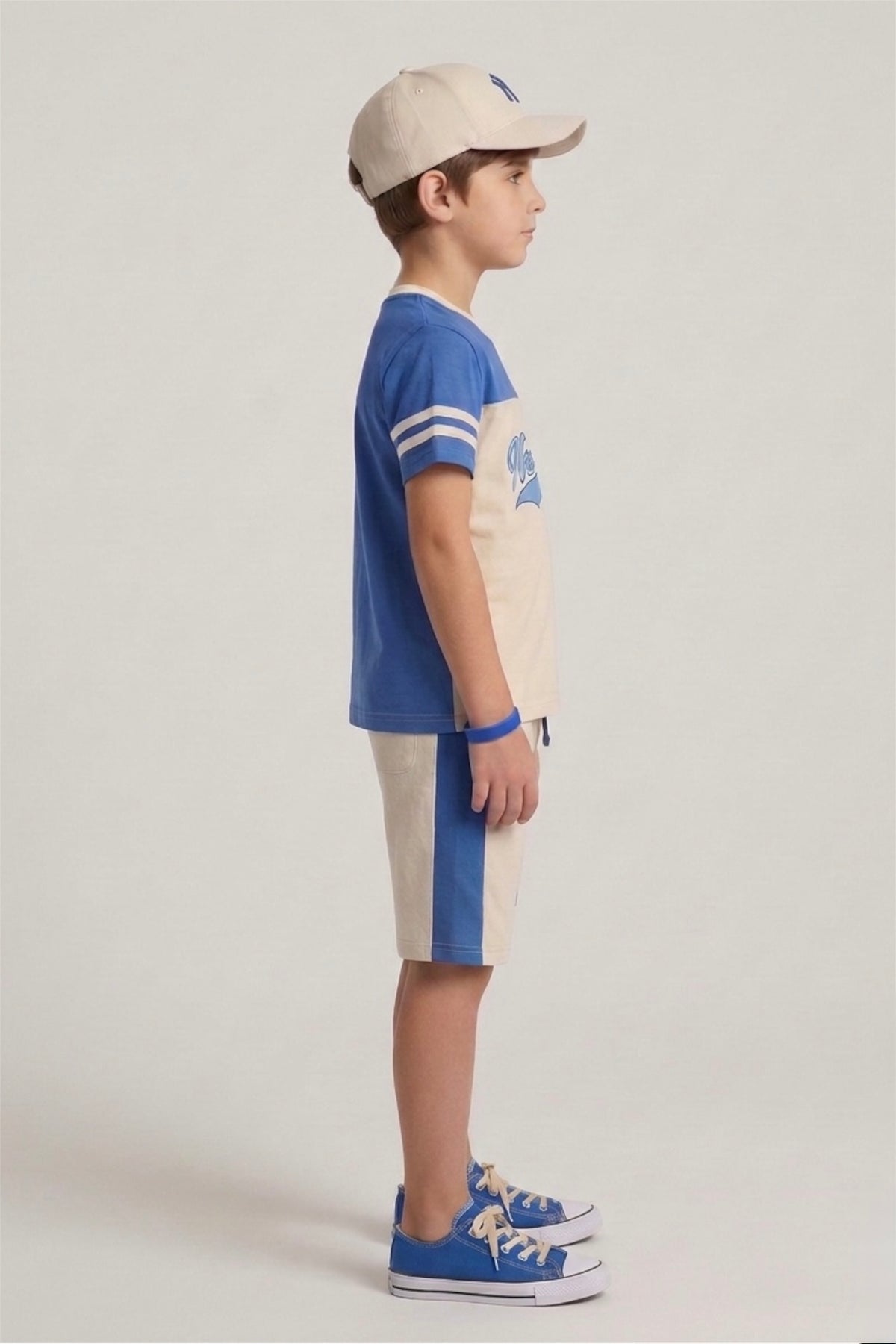 Premium Quality "89' Printed Summer Suit For Boys