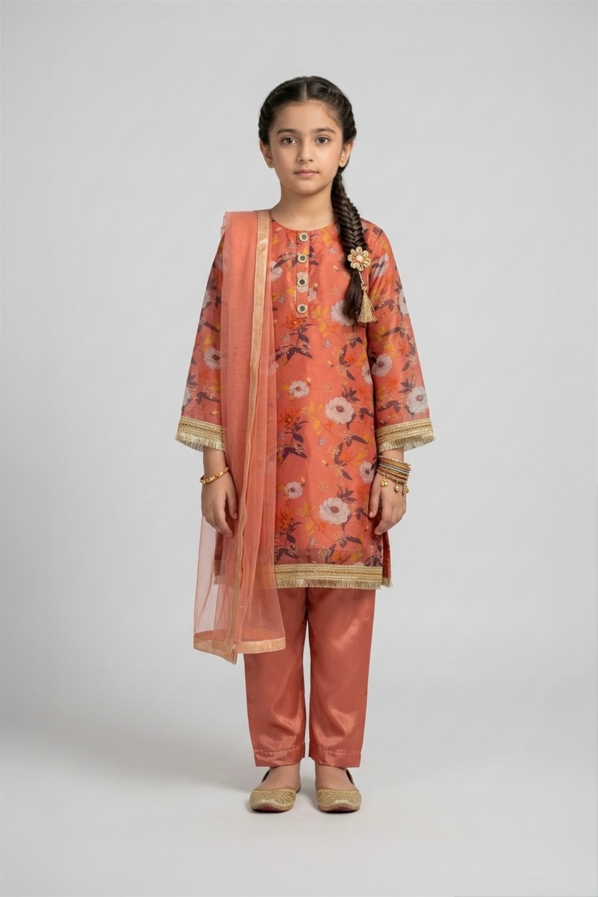 Premium Quality Girls suit With Dupatta